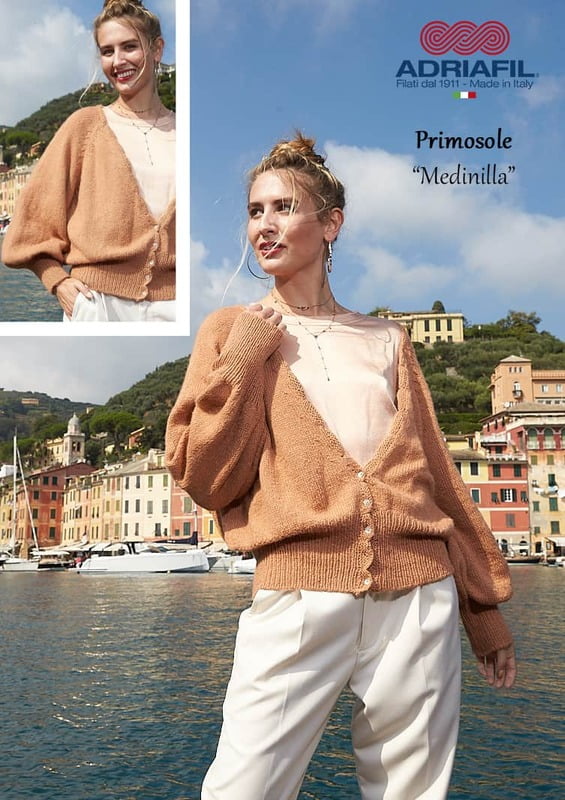 Cardigan Medinilla Filato Primosole Cardigan Medinilla Filato Primosole