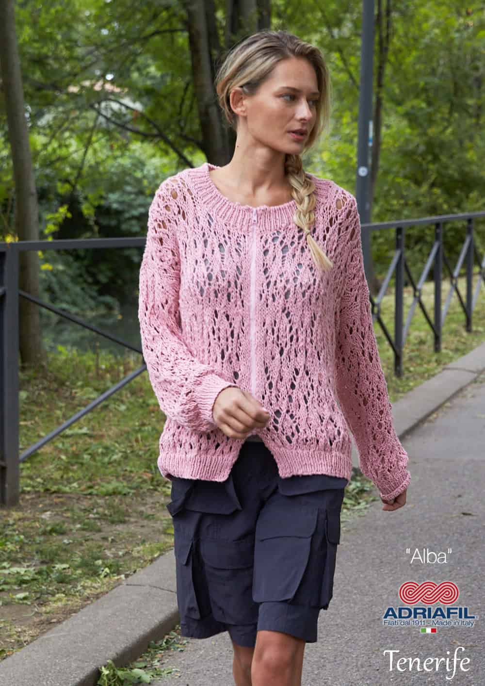 SCHEDA MAGLIA TENERIFE – Cardigan Alba SCHEDA MAGLIA TENERIFE – Cardigan Alba