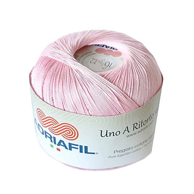 Uno A Ritorto Tit. 16 - Cotone sottile per uncinetto Col. 03 Rosa Baby Uno A Ritorto Tit. 16 - Cotone sottile per uncinetto Col. 03 Rosa Baby