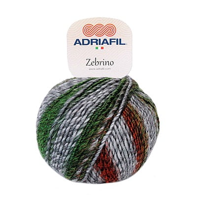 Zebrino Filato Multicolor Adriafil Col. 64 Zebrino Filato Multicolor Adriafil Col. 64