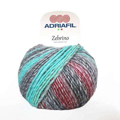 Zebrino Filato Multicolor Adriafil Col. 72 Zebrino Filato Multicolor Adriafil Col. 72