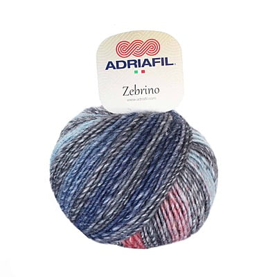 Zebrino Filato Multicolor Adriafil Col. 73 Zebrino Filato Multicolor Adriafil Col. 73