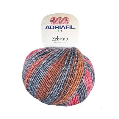 Zebrino Filato Multicolor Adriafil Col. 74 Zebrino Filato Multicolor Adriafil Col. 74