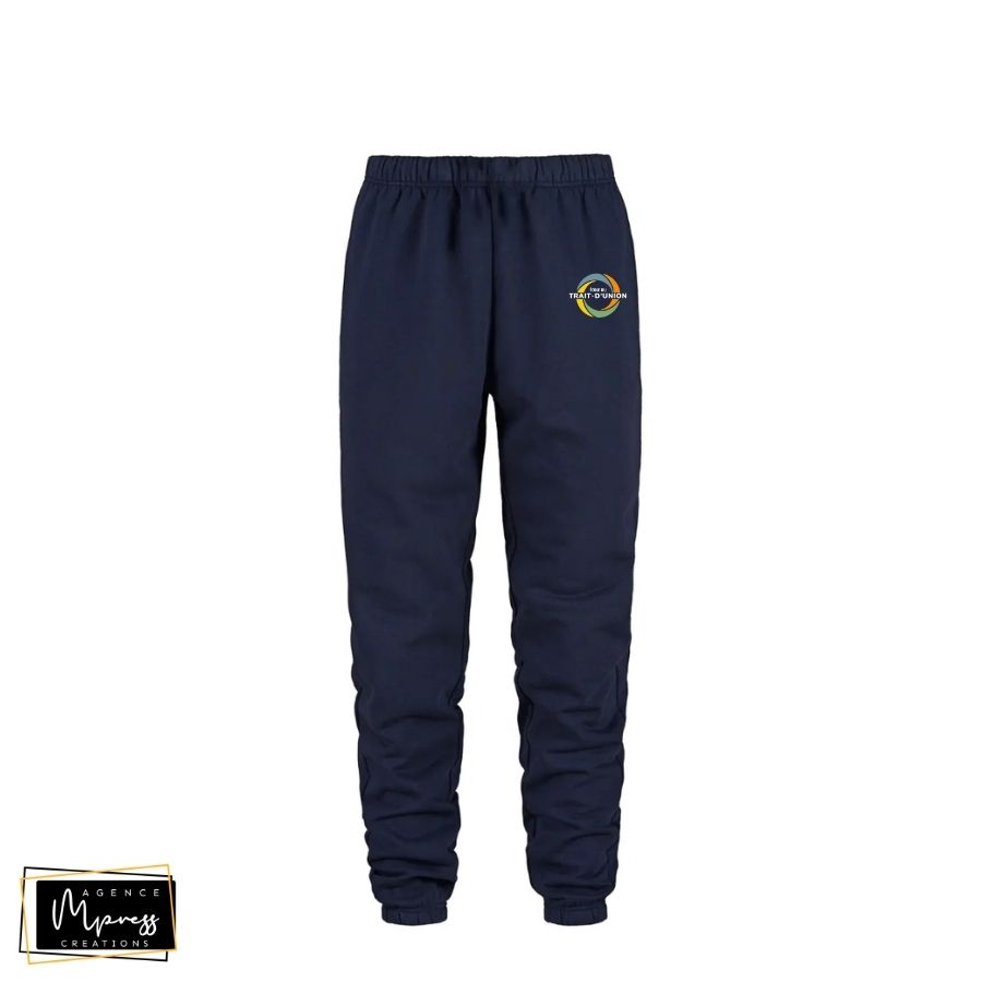 Adulte Pantalon de jogging Bleu marin (Trait-d'Union) Adulte Pantalon de jogging Bleu marin (Trait-d'Union)
