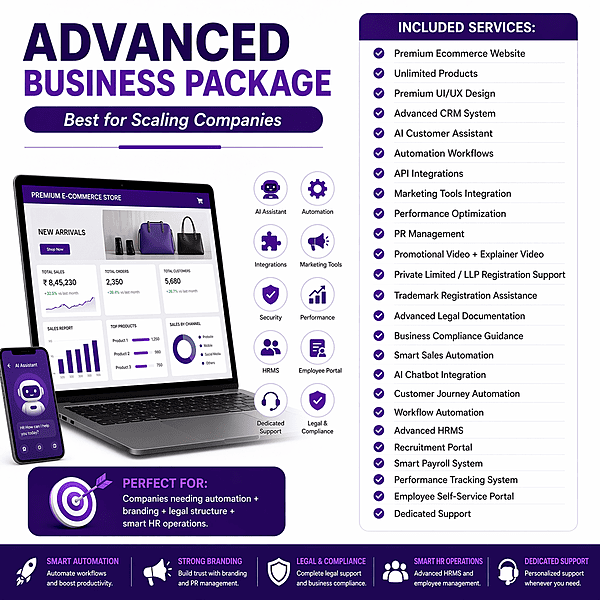 Advanced Business Package