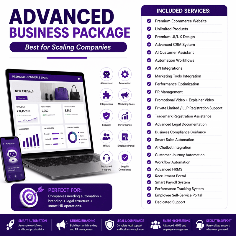 Advanced Business Package