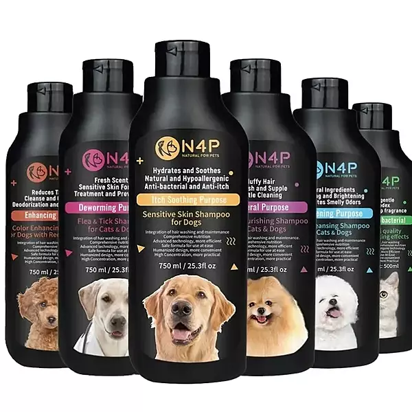 N4P Natural For Pets – Professional Dog Shampoo Series