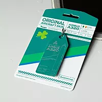 Aviationtag Airbus A320 - EI-CVC - Green
