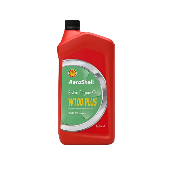 AeroShell 100W Plus Piston Engine Oil 1 Qt