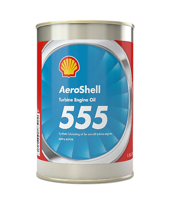 AeroShell 555 Turbine Engine Oil 1 Qt Can