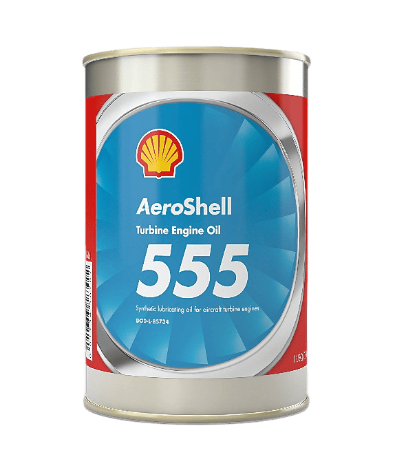 AeroShell 555 Turbine Engine Oil 1 Qt Can