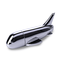 Aeroplane Shape Metal Pendrive