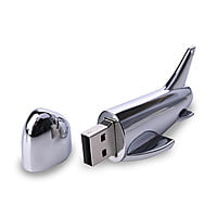 Aeroplane Shape Metal Pendrive