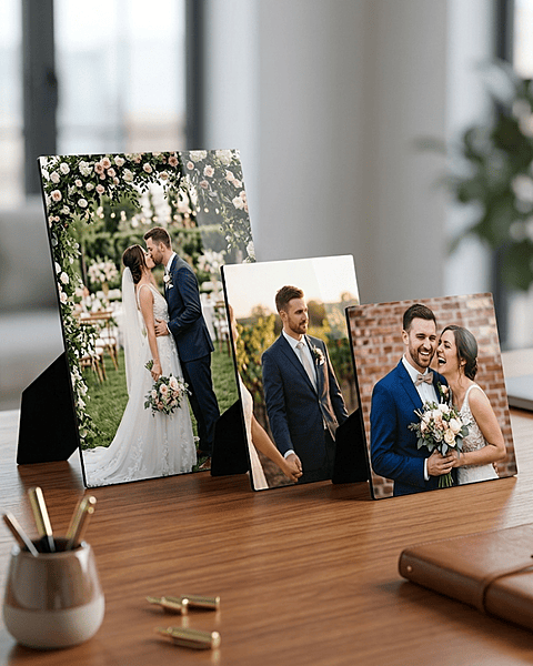 Photo Desk Plaque