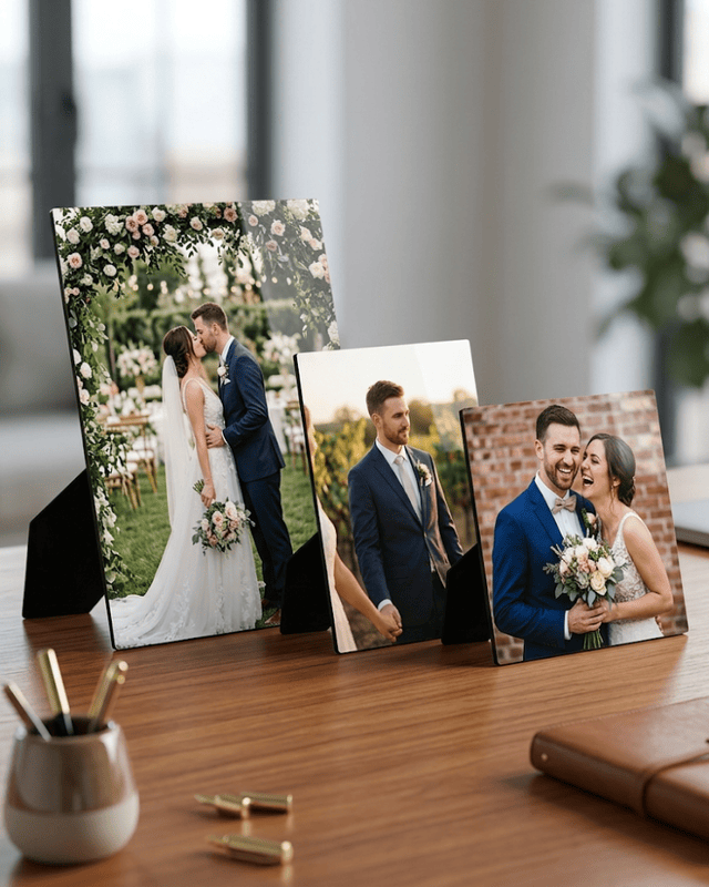 Photo Desk Plaque