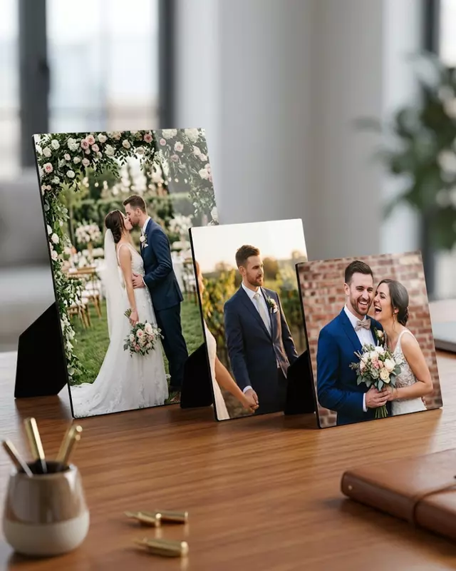 Photo Desk Plaque