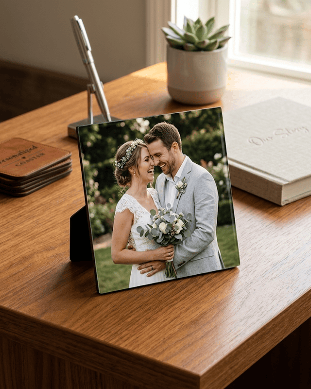 Photo Desk Plaque