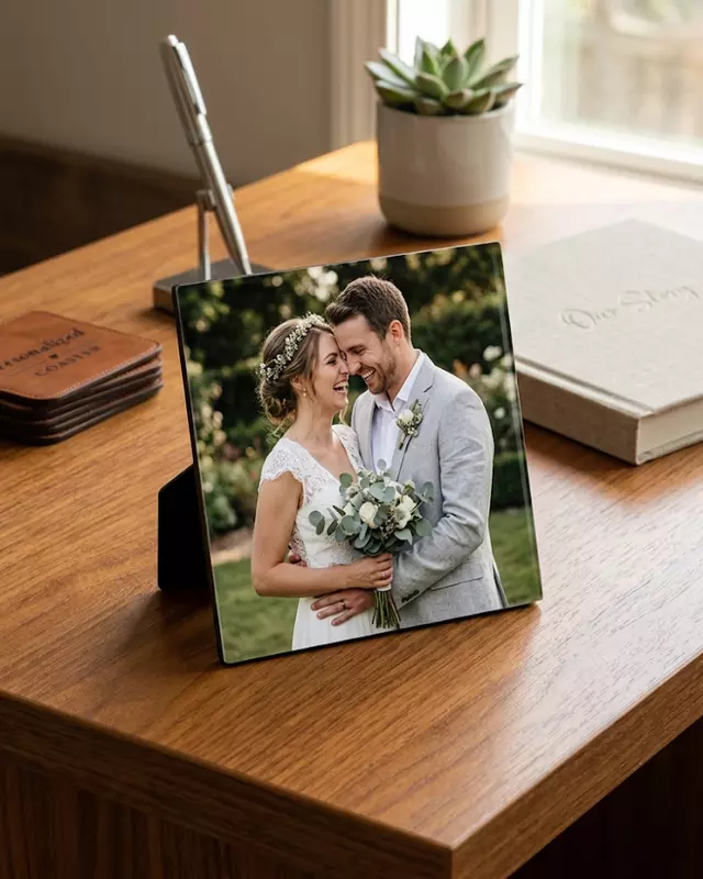 Photo Desk Plaque