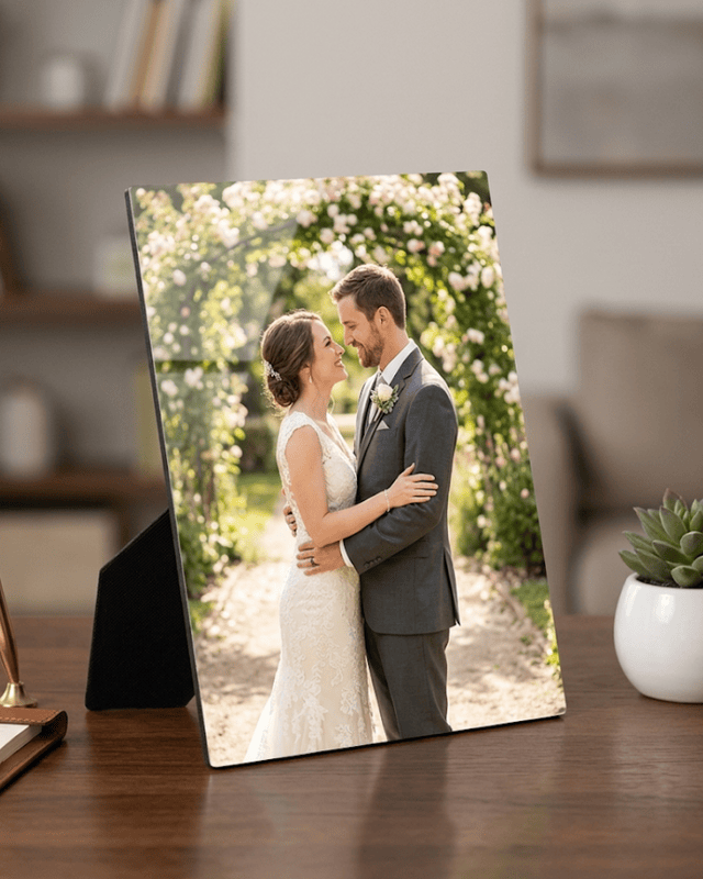 Photo Desk Plaque