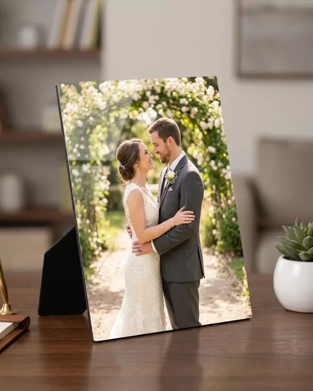 Photo Desk Plaque