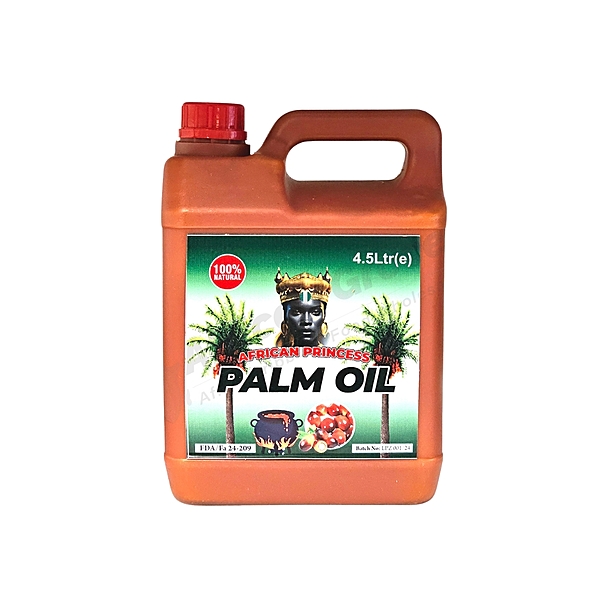 24291     African Princess Palm Oil 4.5l X 4
