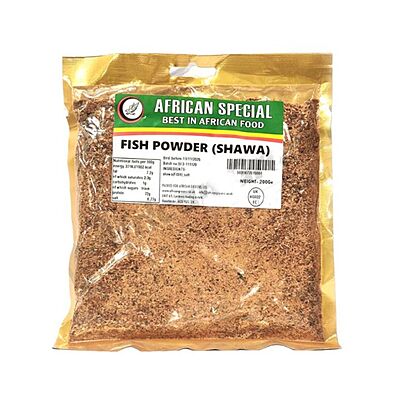 26082 African Special Fish Powder ( Shawa )200g X 10