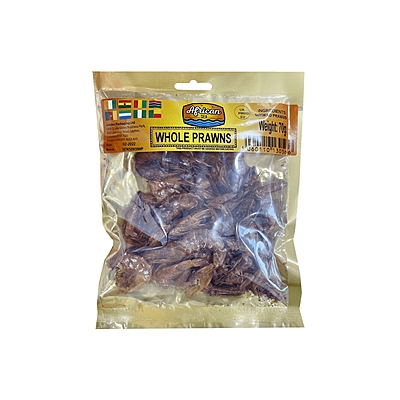 24860 African sea whole prawns 70g x 10