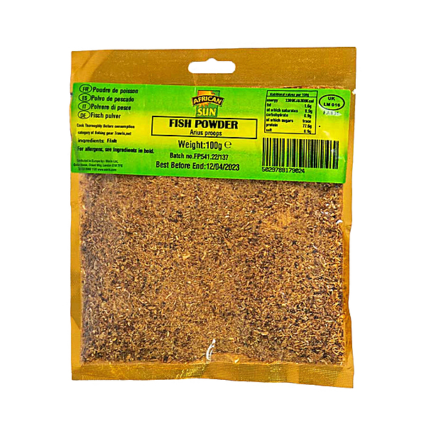 25314 African Special Fish Powder ( Shawa )100g X 10
