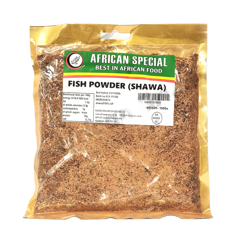 25314 African Special Fish Powder ( Shawa )100g X 10