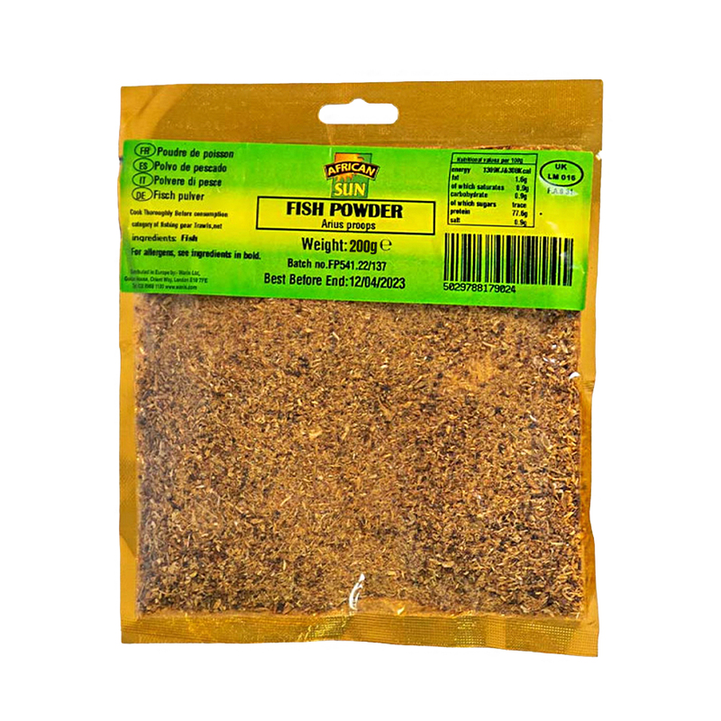 26082 African Special Fish Powder ( Shawa )200g X 10