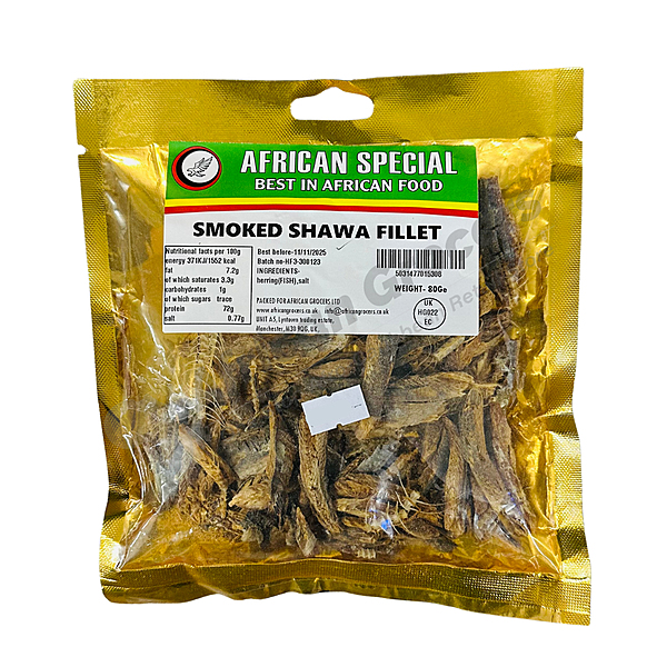 90237 African Special Smoked Shawa Fillet 80g X 10