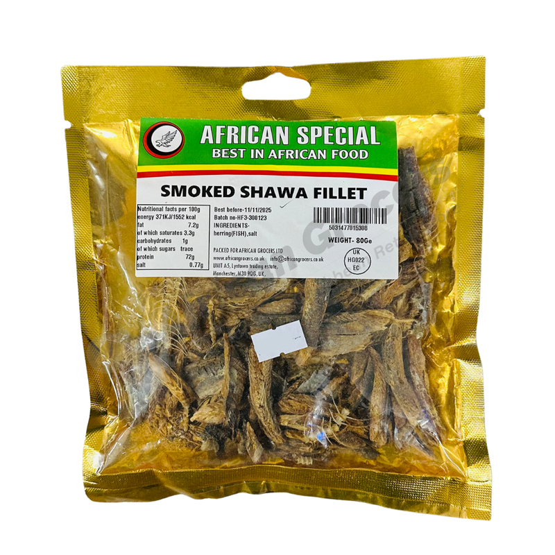 90237 African Special Smoked Shawa Fillet 80g X 10