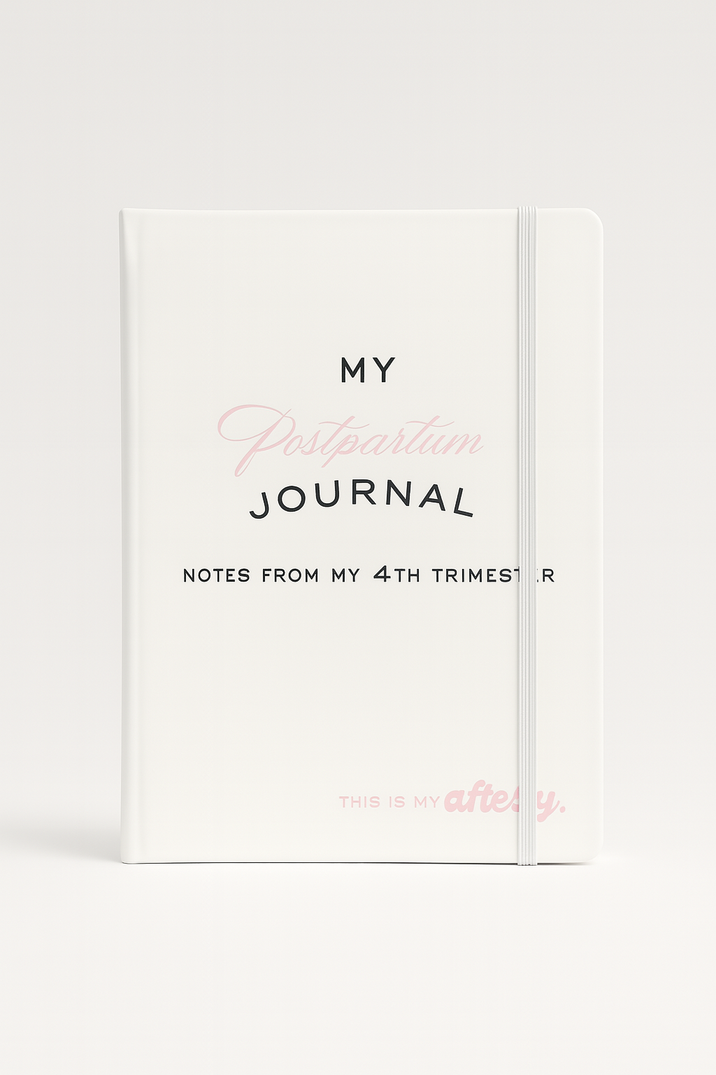 My Postpartum Journal - White My Postpartum Journal - White