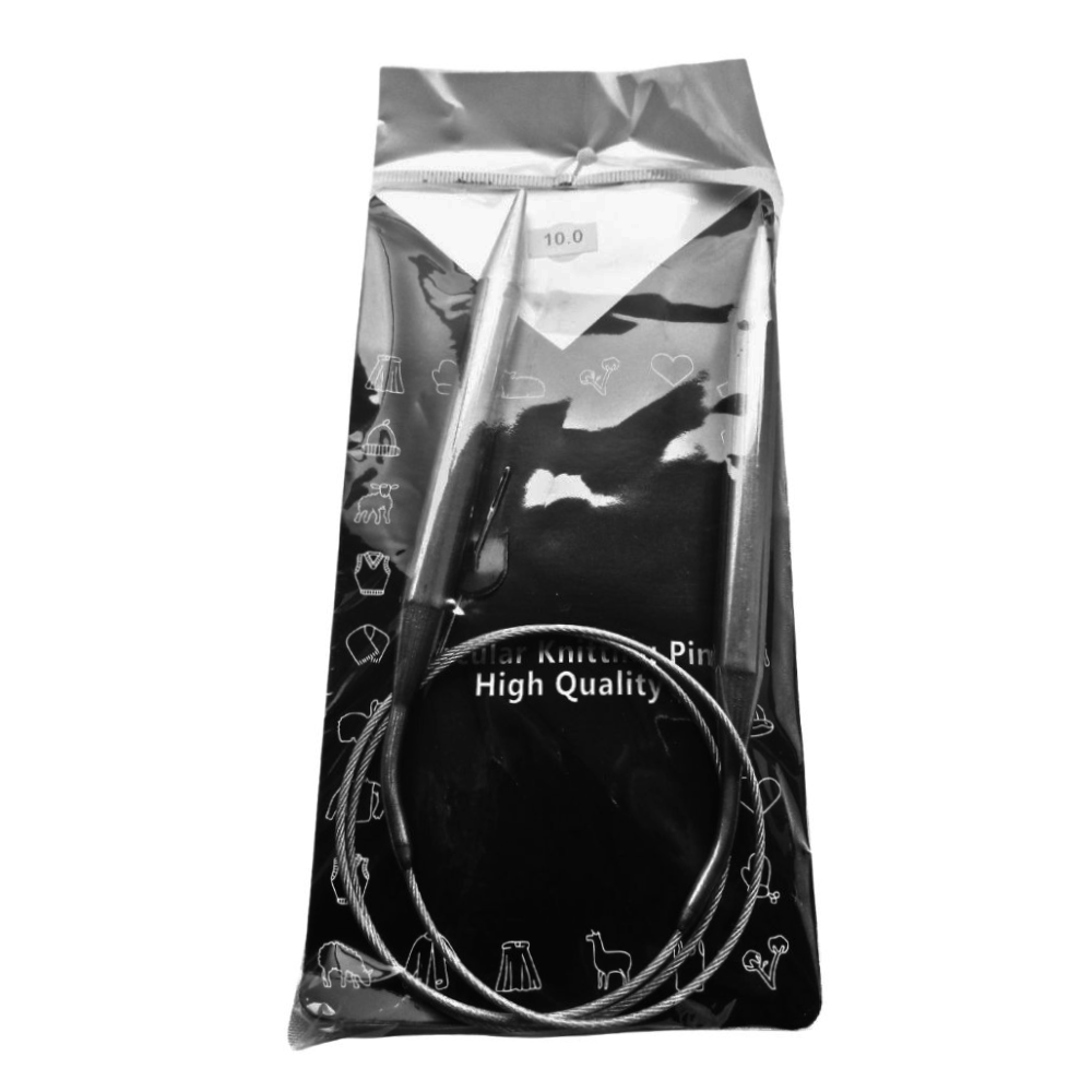 Aguja Circular No 10 X 80Cm Paquete X 10 Und Aguja Circular No 10 X 80Cm Paquete X 10 Und