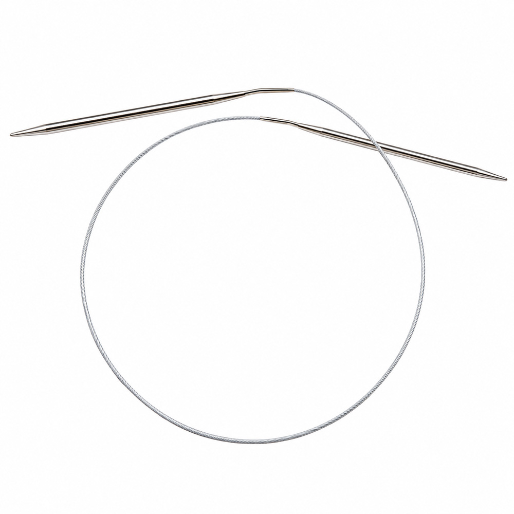 Aguja Circular No 4 X 80Cm Paquete X 10 Und