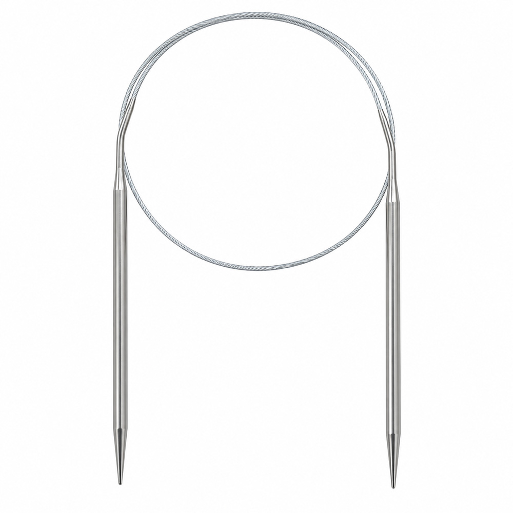 Aguja Circular No 5 X 80Cm Paquete X 10 Und