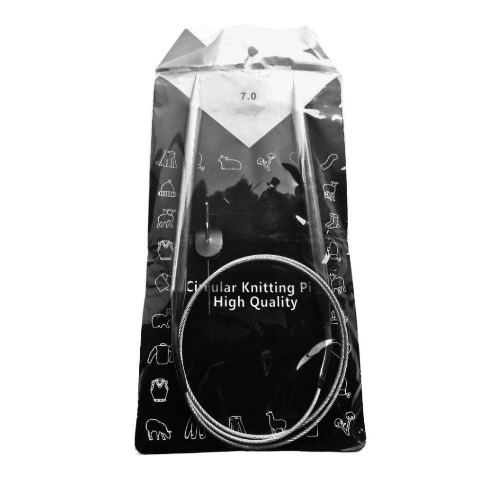 Aguja Circular No 7 X 80Cm Paquete X 10 Und Aguja Circular No 7 X 80Cm Paquete X 10 Und