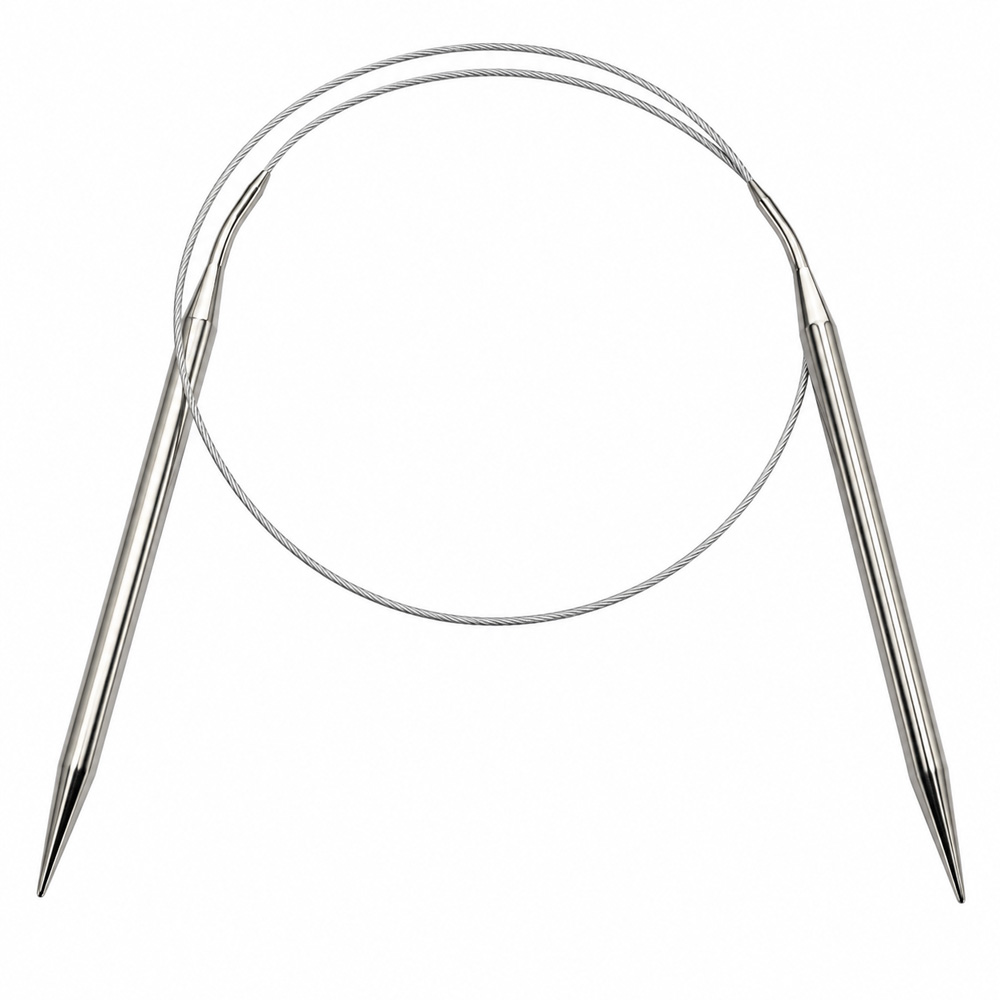 Aguja Circular No 7 X 80Cm Paquete X 10 Und