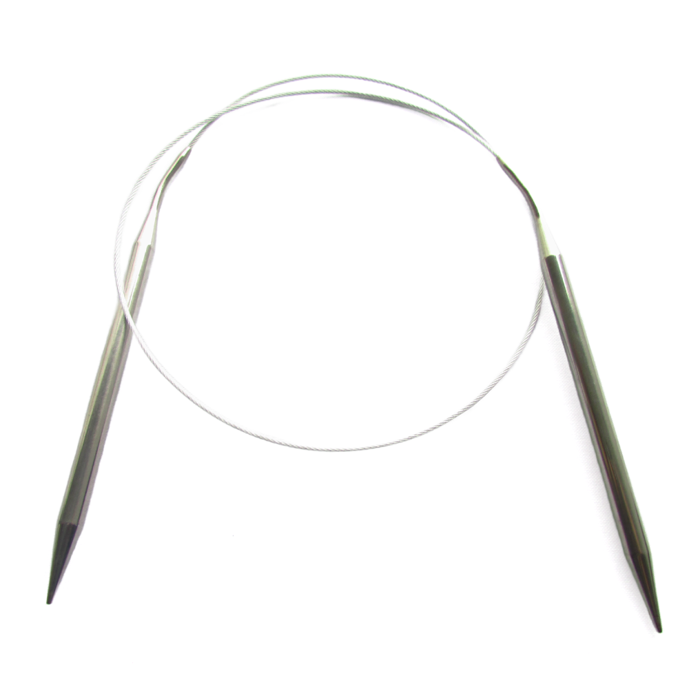 Aguja Circular No 7 X 80Cm Paquete X 10 Und