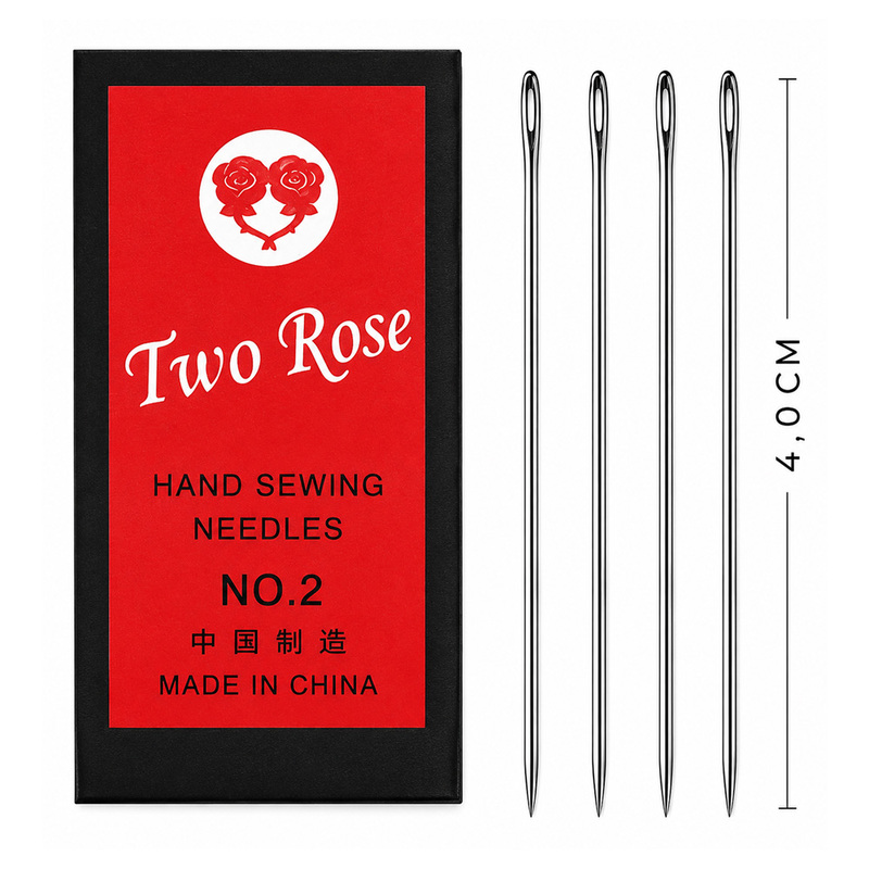 Aguja De Coser A Mano Rose No 2 Ojo Plateado Paquete X 5000Und Aguja De Coser A Mano Rose No 2 Ojo Plateado Paquete X 5000Und