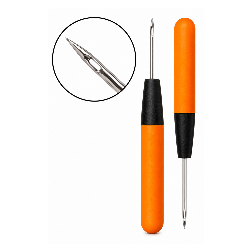 Aguja Marroquineria Mango Plast No 4 Paquete X 12Und Aguja Marroquineria Mango Plast No 4 Paquete X 12Und