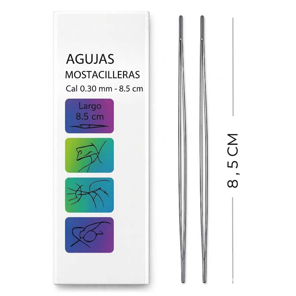 Aguja Mostacillera Paño X2 (0.30) Paño X 2Und Aguja Mostacillera Paño X2 (0.30) Paño X 2Und