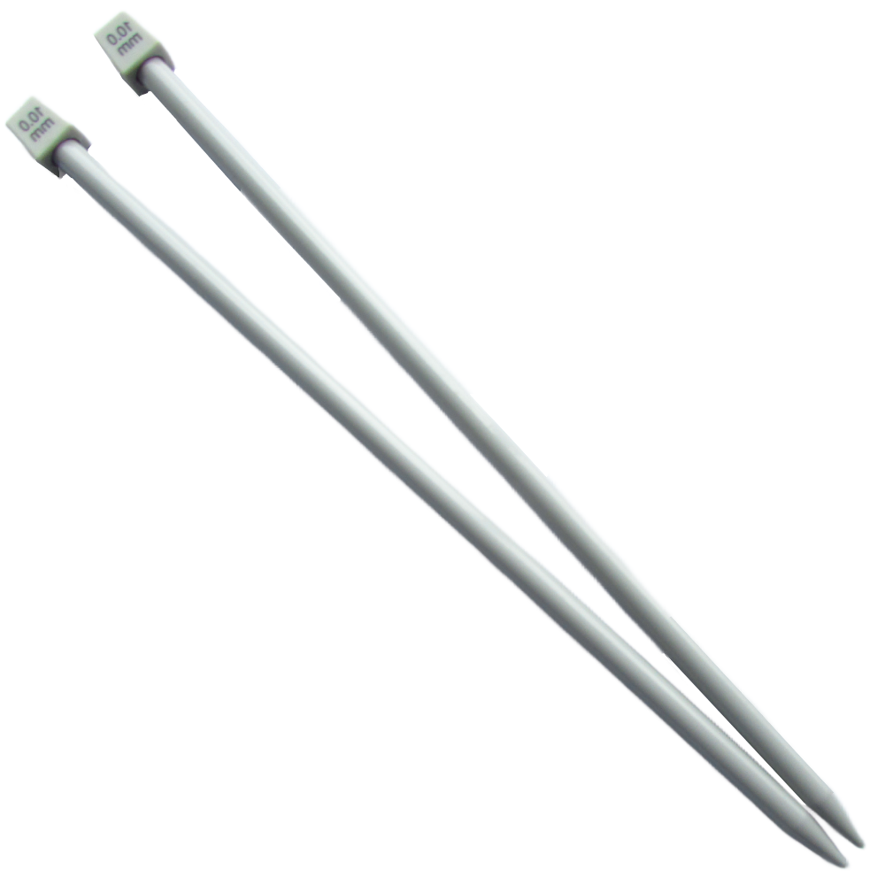 Aguja Tejer En Dos 10 Mm X 35Cm Paquete X 10 Pares Aguja Tejer En Dos 10 Mm X 35Cm Paquete X 10 Pares