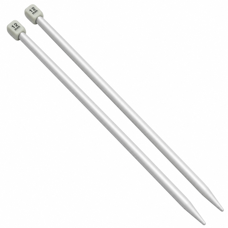 Aguja Tejer En Dos 12 Mm X 35Cm Paquete X 10 Pares Aguja Tejer En Dos 12 Mm X 35Cm Paquete X 10 Pares