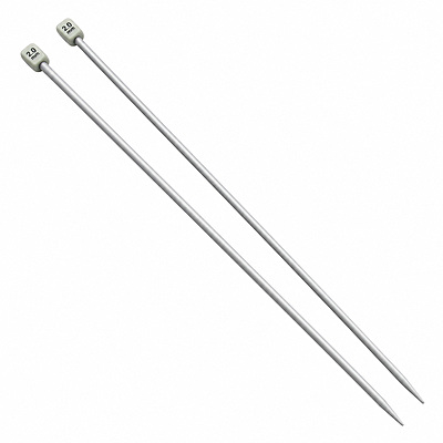 Aguja Tejer En Dos 2.0 Mm X 35Cm Paquete X 10 Pares