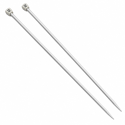 Aguja Tejer En Dos 3.0 Mm X 35Cm Paquete X 10 Pares