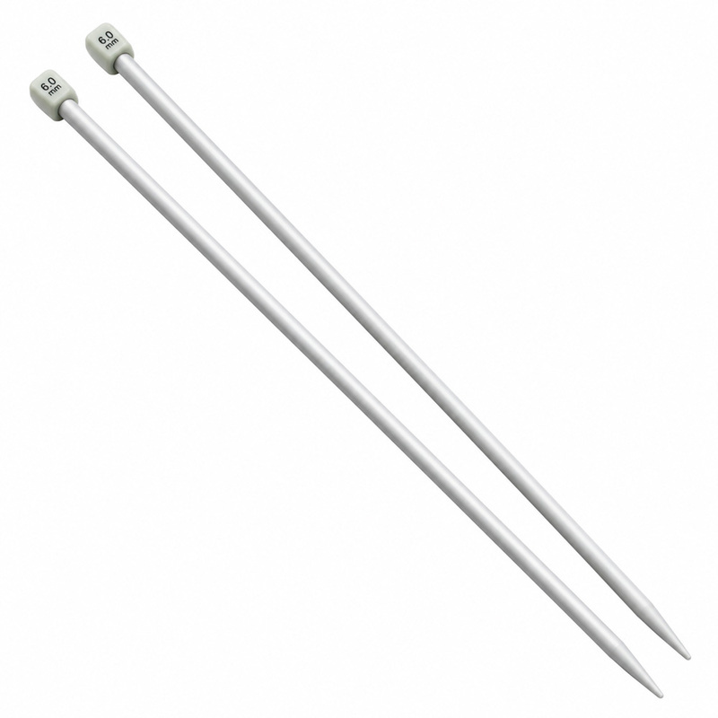 Aguja Tejer En Dos 6.0 Mm X 35Cm Paquete X 10 Pares Aguja Tejer En Dos 6.0 Mm X 35Cm Paquete X 10 Pares