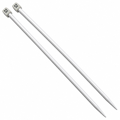 Aguja Tejer En Dos 8.0 Mm X 35Cm Paquete X 10 Pares Aguja Tejer En Dos 8.0 Mm X 35Cm Paquete X 10 Pares