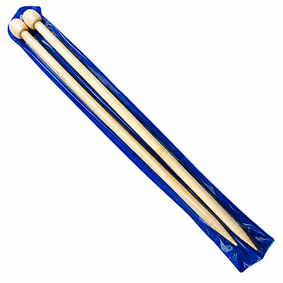 Aguja Tejer En Dos Bambu 10.0Mm X 35Cm Paquete X 10 Pares Aguja Tejer En Dos Bambu 10.0Mm X 35Cm Paquete X 10 Pares