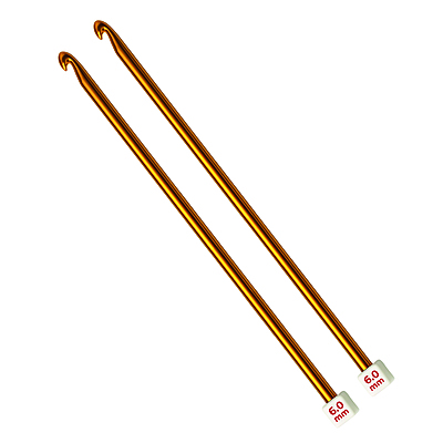 Aguja Crochet Tunecino Colores 6.0 mm Paquete x 5 Unidades Aguja Crochet Tunecino Colores 6.0 mm Paquete x 5 Unidades